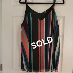 TORRID Multicolor Sophie Top Sz 3x